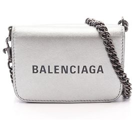 Portafoglio a catena Balenciaga Cash Mini
