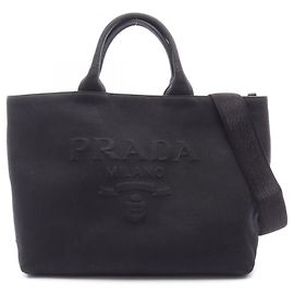 Saco Tote 2-Way Prada Canapa Drill