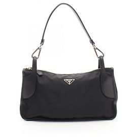 Prada Triangle Plate Shoulder Bag