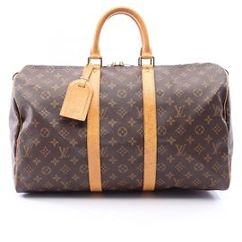 Louis Vuitton Monogram Keepall 45 Boston Tasche