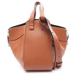 Bolso de mano de piel 2-Way Loewe Hammock Small