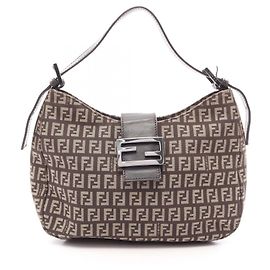 Bolsa de Ombro Fendi Zucchino