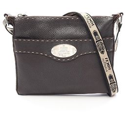 Borsa a tracolla in pelle Fendi Selleria