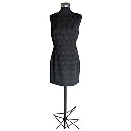 Vestido ajustado Dolce & Gabbana jacquard barroco negro