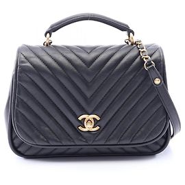Borsa a tracolla 2-Way Chanel V-Stitch Chevron