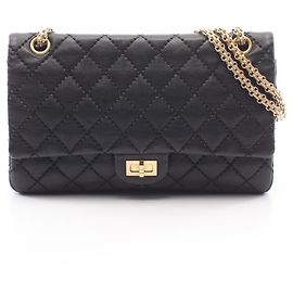 Chanel 2.55 Matelassé Double Flap Schultertasche