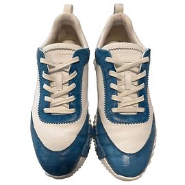 Hermès Bouncing Sneaker aus Krokodilleder