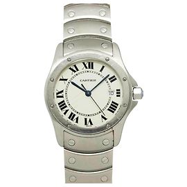 Cartier Santos Ronde MM Uhr für Jungen