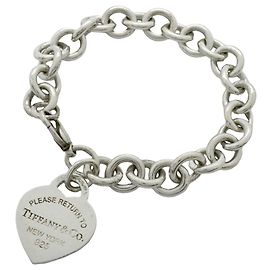 Autre Marque Tiffany & Co. Bracciale Return to Hearts con medaglia a cuore