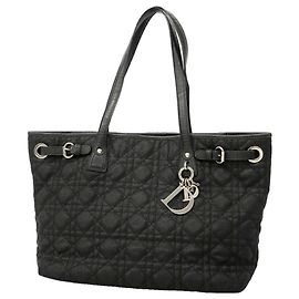 Christian Dior Cannage Pana Leder Tote Bag