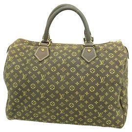 Bolsa Louis Vuitton Monogram Mini Lin Speedy 30