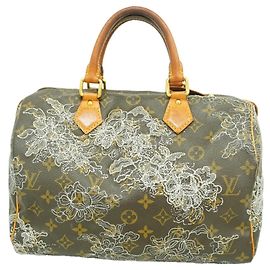 Bolso Louis Vuitton Monogram Dentelle Speedy 30