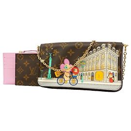 Louis Vuitton Monogram Vivienne Pochette Felicie Wallet