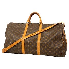 Louis Vuitton Monogram Keepall Bandoulière 60 Boston Bag