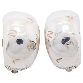 Orecchini a clip Chanel in argento sterling 925