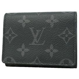 Louis Vuitton Black Business Card Holder
