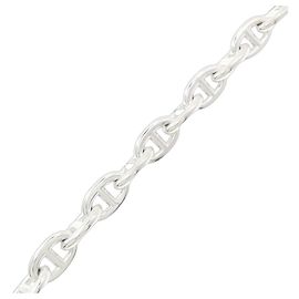 Hermès Bracciale con Charms Hermes Chaine d'Ancre MM Silver