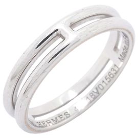 Hermès Anello Hermes Ariane in oro bianco 18K