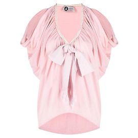 Lanvin Bluse aus rosa Baumwolle und Seide