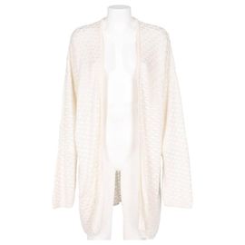 Krizia White Cotton Cardigan