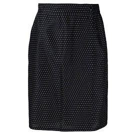 Gonnello Versace in cotone nero