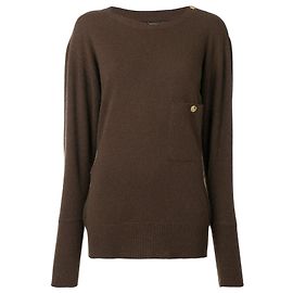 Chanel Kaschmirpullover braun
