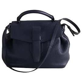Borsa a tracolla Lancel in pelle blu