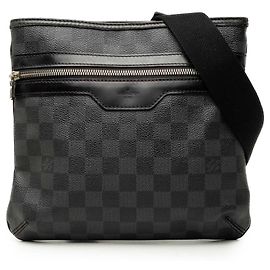 Bolsa Tiracolo Louis Vuitton Damier Graphite Thomas Preta