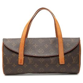 Borsa a mano Louis Vuitton Monogram Sonatine Marrone