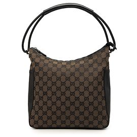 Gucci GG Canvas Handtasche braun
