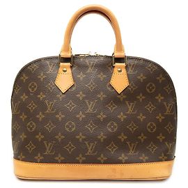 Brown Louis Vuitton Monogram Alma PM Handbag