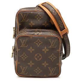 Bolsa Tiracolo Louis Vuitton Monogram Mini Amazone Castanha
