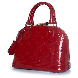 Louis Vuitton, Monogram vernis alma BB in cerise