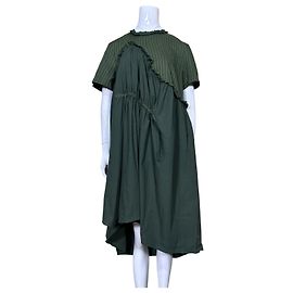 Henrik Vibskov Bon Chalant Midikleid - Garden Green
