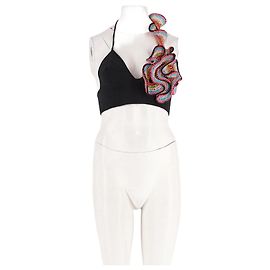 Autre Marque Top recto negro MY BEACHY SIDE