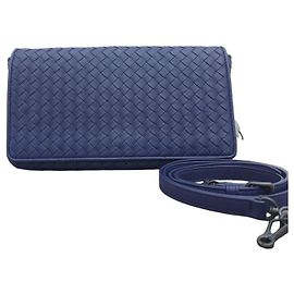 Bottega Veneta Borsa a tracolla con patta Intrecciato
