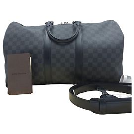 Louis Vuitton Keepall Bandoulière 45 Damier Graphite