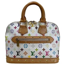 Louis Vuitton Alma Monogram Multicolore Murakami Handtasche