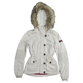 Autre Marque Chaqueta con capucha Hollister beige Xs