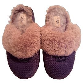 UGG Scuffette II - Pantofole in lana e pelliccia