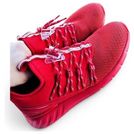 Louis Vuitton Zapatillas Rojas Gr. 8