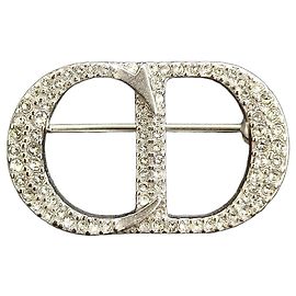 Christian Dior CD Icon Brosche aus Sterlingsilber 925