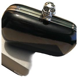 Pochette Alexander McQueen fermoir crâne