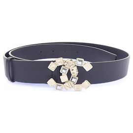 Chanel Black Standard Belt