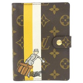 Louis Vuitton Monogram Groom Agenda PM R20019 Organizer