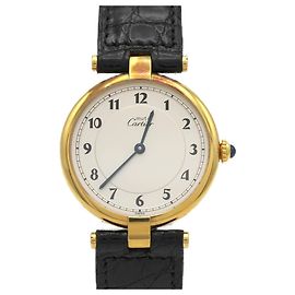 Orologio da polso Cartier Must VLC LM placcato oro Quartz