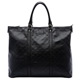 Borsa Weekender Gucci Guccissima Nera