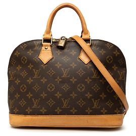 Louis Vuitton Brown Monogram Alma PM