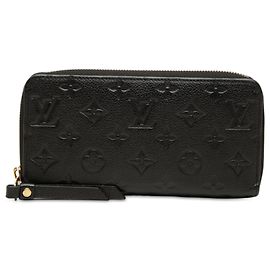 Cartera Larga Zippy Louis Vuitton Monogram Empreinte Negra