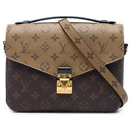 Louis Vuitton Brown Monogram Reverse Pochette Metis